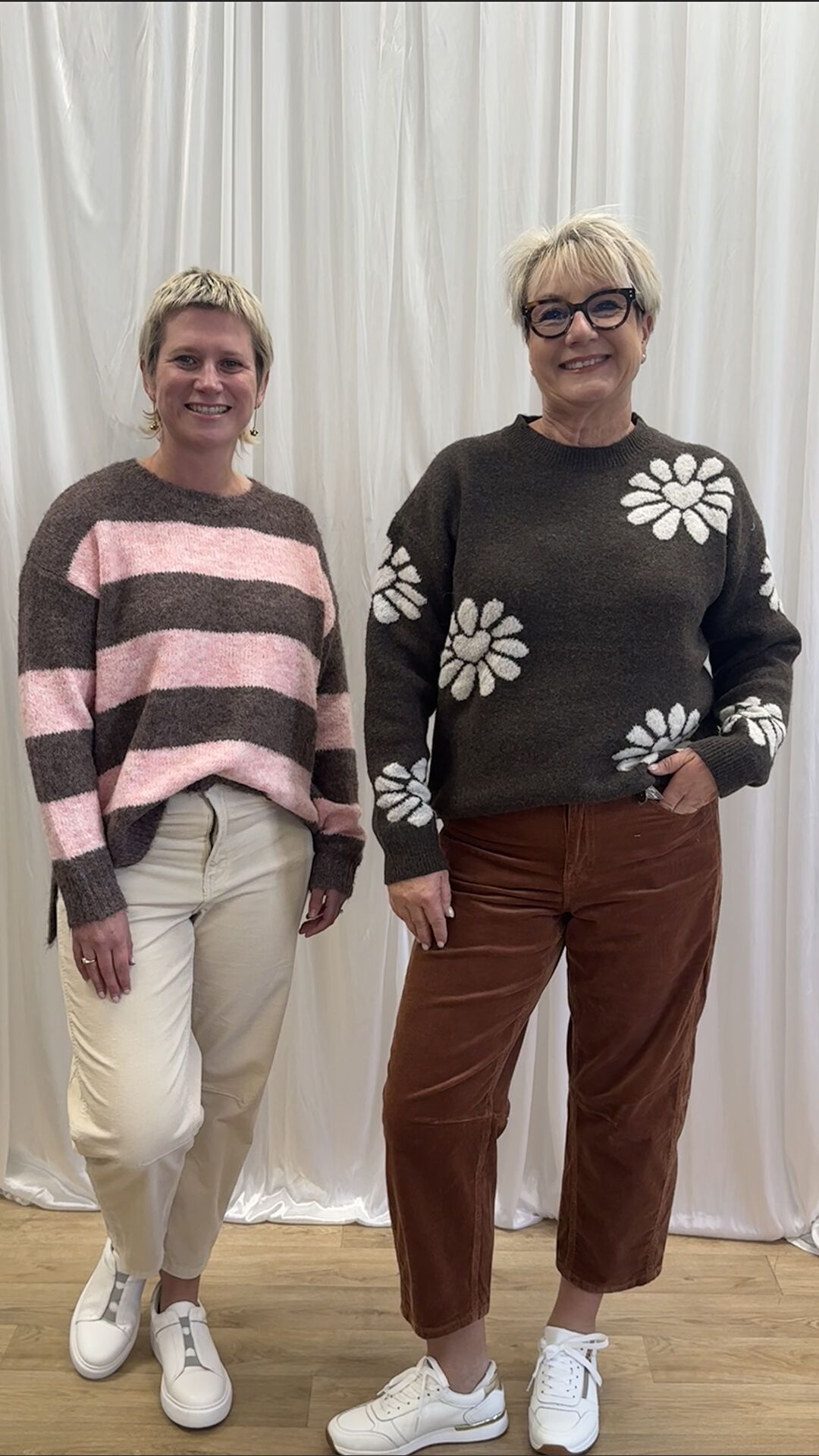 style items clothing on different bodies
